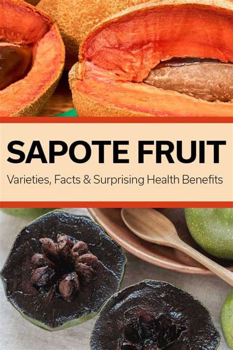 Sapote Fruit: Varieties, Facts & Surprising Health .